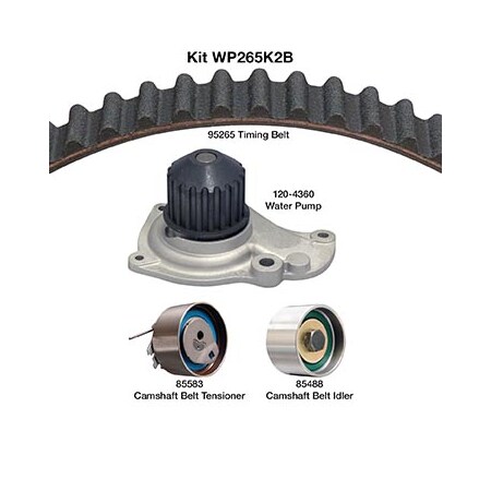 Dayco 03-09 Chrysler Water Pump Kit, Wp265K2B WP265K2B